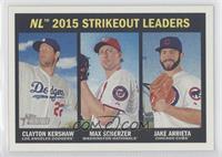 League Leaders - Clayton Kershaw, Max Scherzer, Jake Arrieta