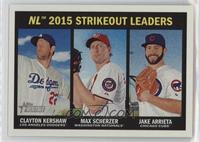 League Leaders - Clayton Kershaw, Max Scherzer, Jake Arrieta