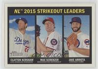 League Leaders - Clayton Kershaw, Max Scherzer, Jake Arrieta