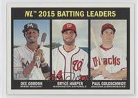 League Leaders - Dee Gordon, Bryce Harper, Paul Goldschmidt