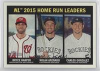 League Leaders - Bryce Harper, Nolan Arenado, Carlos Gonzalez