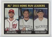 League Leaders - Bryce Harper, Nolan Arenado, Carlos Gonzalez