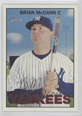 2016 Topps Heritage - [Base] #25.2 - SP - Color Swap Variation - Brian McCann