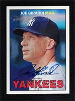 Joe Girardi [BAS Beckett Auth Sticker]