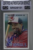 Anthony Rendon [CAS Certified Sealed]