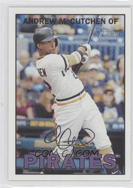 2016 Topps Heritage - [Base] #400.2 - SP - Action Variation - Andrew McCutchen