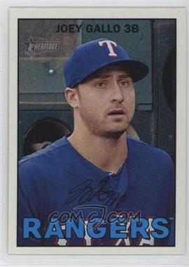 2016 Topps Heritage - [Base] #488 - High Number SP - Joey Gallo