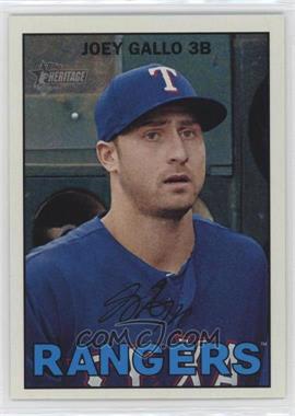 2016 Topps Heritage - [Base] #488 - High Number SP - Joey Gallo