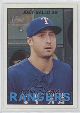 2016 Topps Heritage - [Base] #488 - High Number SP - Joey Gallo