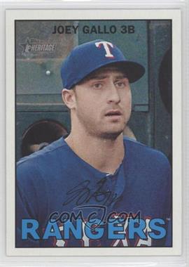 2016 Topps Heritage - [Base] #488 - High Number SP - Joey Gallo