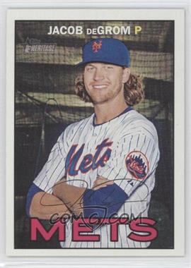 2016 Topps Heritage - [Base] #495.1 - High Number SP - Jacob deGrom