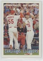 Cardinals Clubbers (Stephen Piscotty, Matt Carpenter)