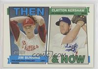 Jim Bunning, Clayton Kershaw