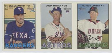 2016 Topps Heritage High Number - 1967 Advertising Strips #DMC - Ian Desmond, Colin Moran, Patrick Corbin