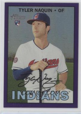 2016 Topps Heritage High Number - [Base] - Chrome Purple Refractor #THC-714 - Tyler Naquin