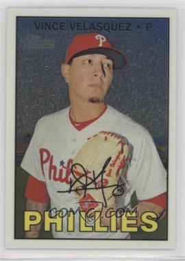 2016 Topps Heritage High Number - [Base] - Chrome #THC-715 - Vince Velasquez /999