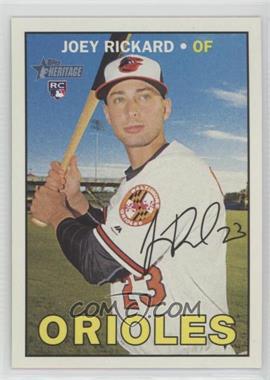 2016 Topps Heritage High Number - [Base] #566.1 - Joey Rickard