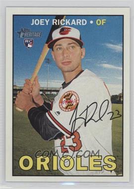 2016 Topps Heritage High Number - [Base] #566.1 - Joey Rickard