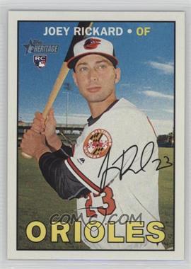 2016 Topps Heritage High Number - [Base] #566.1 - Joey Rickard