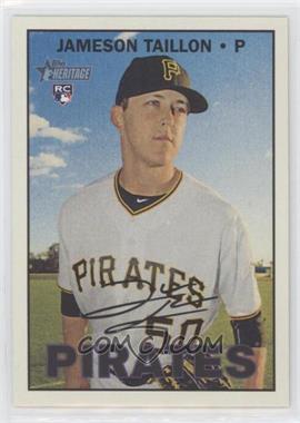 2016 Topps Heritage High Number - [Base] #630.2 - Color Swap Variation - Jameson Taillon