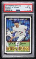 Short Print - Action Image Variation - Marcus Stroman [PSA 10 GEM&nbs…