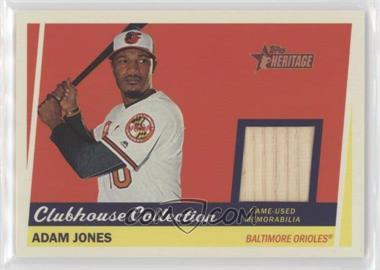 2016 Topps Heritage High Number - Clubhouse Collection Relics #CCR-AJ - Adam Jones