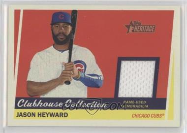 2016 Topps Heritage High Number - Clubhouse Collection Relics #CCR-JH - Jason Heyward