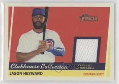 2016 Topps Heritage High Number - Clubhouse Collection Relics #CCR-JH - Jason Heyward