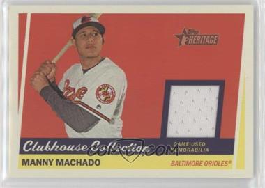 2016 Topps Heritage High Number - Clubhouse Collection Relics #CCR-MM - Manny Machado