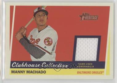2016 Topps Heritage High Number - Clubhouse Collection Relics #CCR-MM - Manny Machado