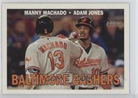 Manny Machado, Adam Jones