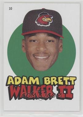 2016 Topps Heritage Minor League Edition - 1967 Sticker Inserts #10 - Adam Brett Walker II