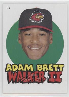 2016 Topps Heritage Minor League Edition - 1967 Sticker Inserts #10 - Adam Brett Walker II