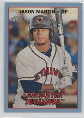 2016 Topps Heritage Minor League Edition - [Base] - Blue #98 - Jason Martin /99