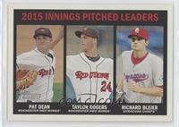 Innings Pitched Leaders - Pat Dean, Taylor Rogers, Richard Bleier