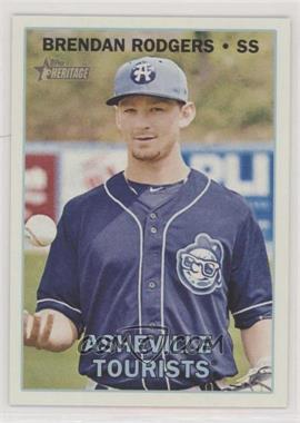 2016 Topps Heritage Minor League Edition - [Base] #202 - Brendan Rodgers