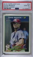 Lewis Brinson [PSA 10 GEM MT]