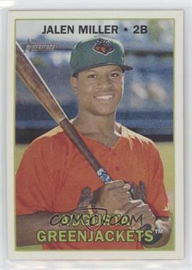 2016 Topps Heritage Minor League Edition - [Base] #82 - Jalen Miller