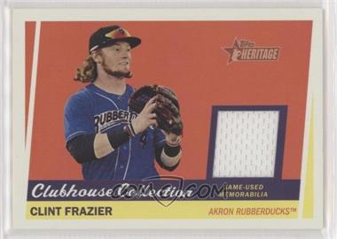 2016 Topps Heritage Minor League Edition - Clubhouse Collection Relics #CCR-CF - Clint Frazier