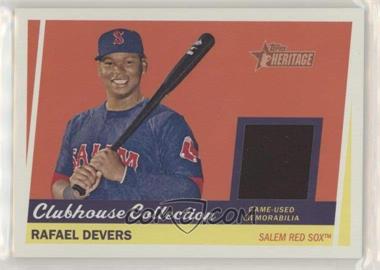 2016 Topps Heritage Minor League Edition - Clubhouse Collection Relics #CCR-RD - Rafael Devers