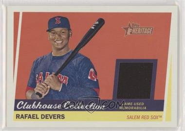 2016 Topps Heritage Minor League Edition - Clubhouse Collection Relics #CCR-RD - Rafael Devers