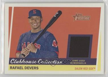 2016 Topps Heritage Minor League Edition - Clubhouse Collection Relics #CCR-RD - Rafael Devers