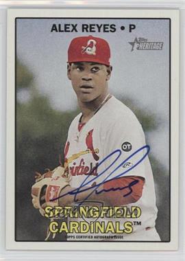 2016 Topps Heritage Minor League Edition - Real One Autographs #ROA-ARE - Alex Reyes