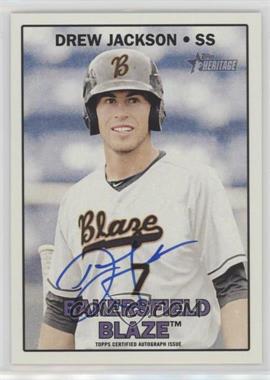 2016 Topps Heritage Minor League Edition - Real One Autographs #ROA-DJ - Drew Jackson