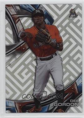 2016 Topps High Tek - [Base] - Pattern 1 Spiral Vortex/Maze Grid #HT-DG - Dee Gordon