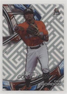 2016 Topps High Tek - [Base] - Pattern 1 Spiral Vortex/Maze Grid #HT-DG - Dee Gordon