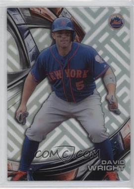 2016 Topps High Tek - [Base] - Pattern 1 Spiral Vortex/Maze Grid #HT-DW - David Wright