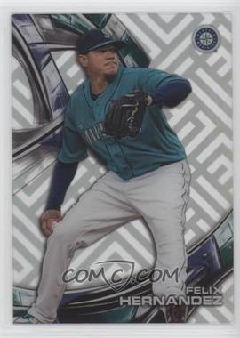 2016 Topps High Tek - [Base] - Pattern 1 Spiral Vortex/Maze Grid #HT-FH - Felix Hernandez