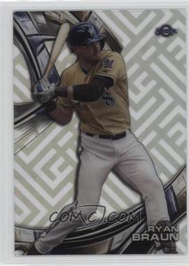 2016 Topps High Tek - [Base] - Pattern 1 Spiral Vortex/Maze Grid #HT-RB - Ryan Braun