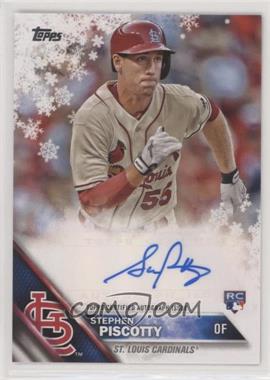 2016 Topps Holiday - Autograph #A-SP - Stephen Piscotty /100